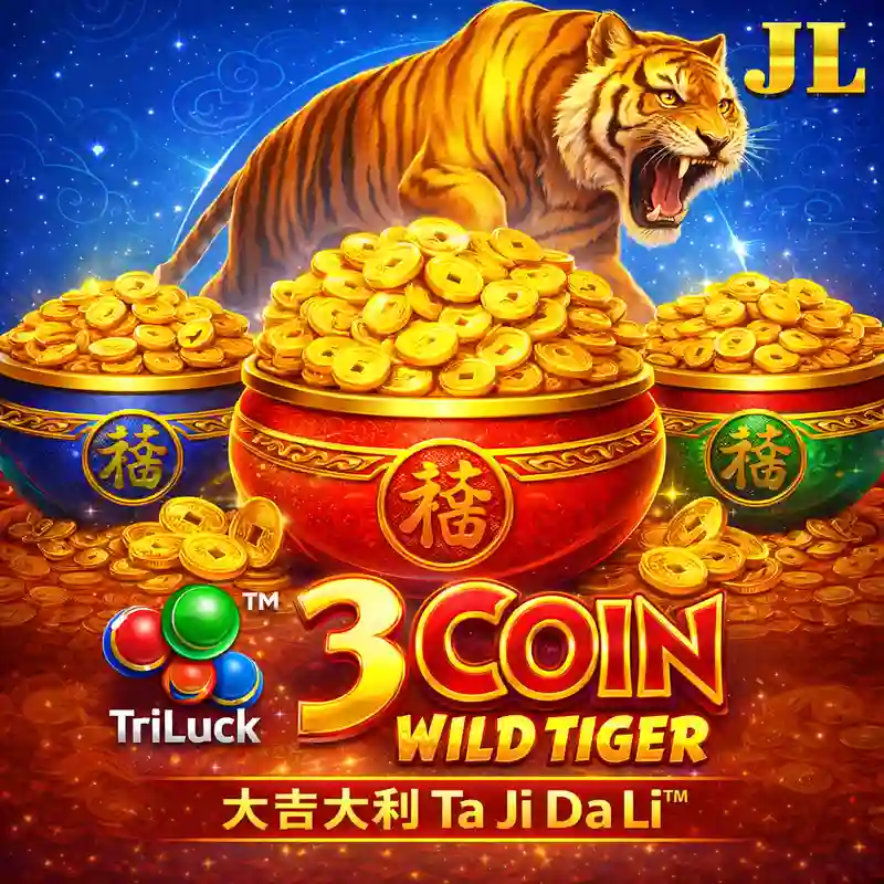 3 Coin Wild Tiger sa casino with free bonus